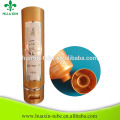 beleza cuidados com a pele PE tubo batom preto oval tubo de plástico cosmético